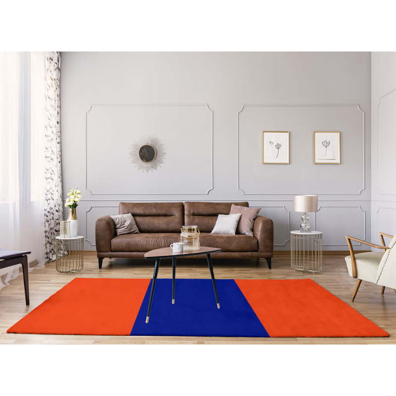 Chenille Indoor Rug, Rectangle 5' x 7'