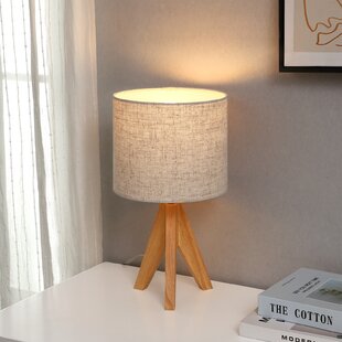 Boho Lamp Battery Operated, Table Lamp with LED Bulb - Grid