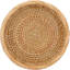 Petit panier en osier tressé - Rangement rond 7,6 po pour clés