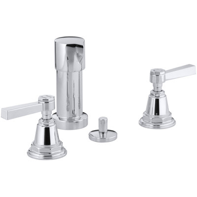 Pinstripe Purevertical Spray Bidet Faucet with Lever Handles