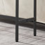 Ensemble de table de bar avec 2 tabourets de bar en polyuréthane avec dossier, L 43,31 po x l 15,75 po x H 35,43 po-356203778