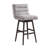 Waterhouse Solid Wood Upholstered Counter Height Or Bar Height Swivel Barstool With Fabric Seat-1701072822-1701072823