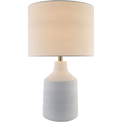 Lockwood Concrete Linen Table Lamp