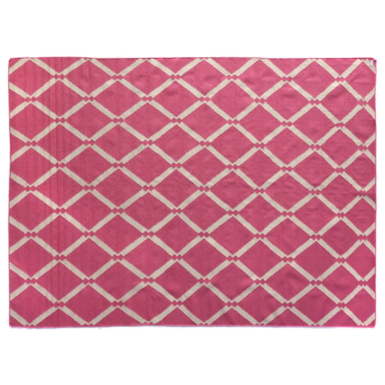Wool Geometric Area Rug