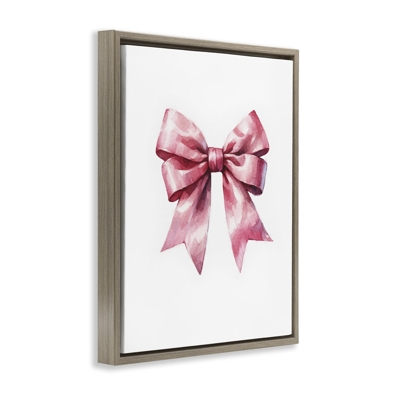 «Full Full Ribbon Floater» par Amanda Greenwood, Cadre flottant orme Montalcino, H 21 po x l 17 po
