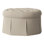 Alma 35" Tufted Round Cocktail Ottoman