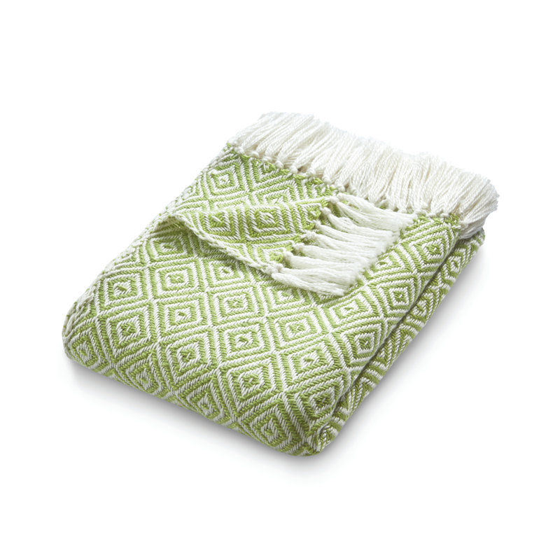 Stauton Throw Blanket, Green
