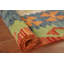 Tapis oriental réversible en laine Kilim 10 x 16
