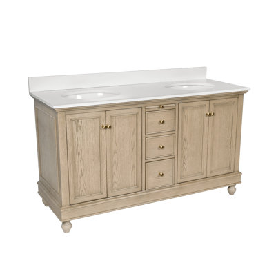 Dorismar 60" Double Bathroom Vanity Set