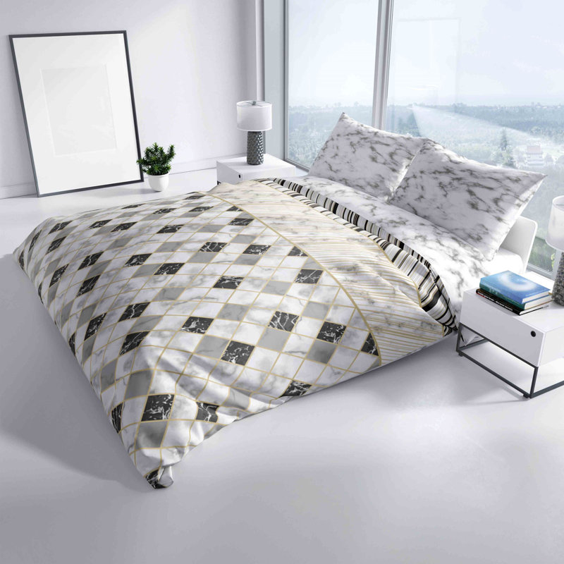 Lonan Bed Linen, 135 x 200 cm - 1 Pillowcase 80 x 80 cm
