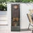 Fountains | 39.3" Modern LED Resin Fiberglass Water Fountain for Garden Patio Indoor Outdoor | Resin | Waterfall