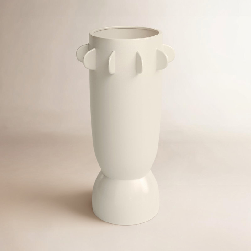Archbold Ceramic Floor Vase, 24" H x 14.5" W x 14.5" D