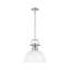 Luminaire suspendu 1 lumière avec tige Bryceton-107150045-107150037