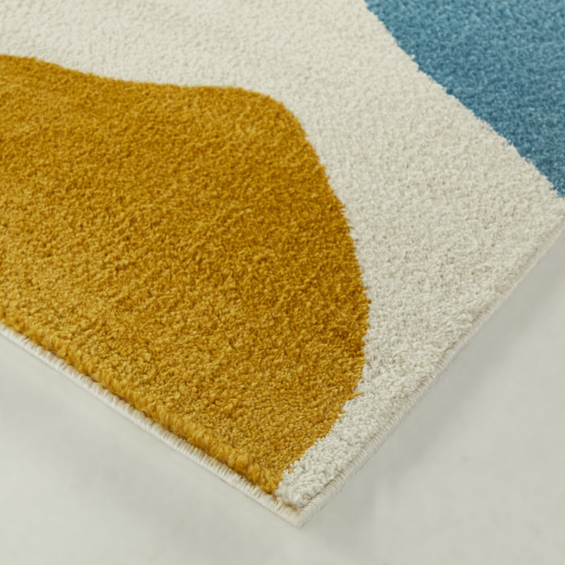 Jons Abstract Indoor Rug, Rectangle 7'10" x 10'
