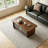 47" Rectangular Modern Solid Wood Coffee Table-1497779675