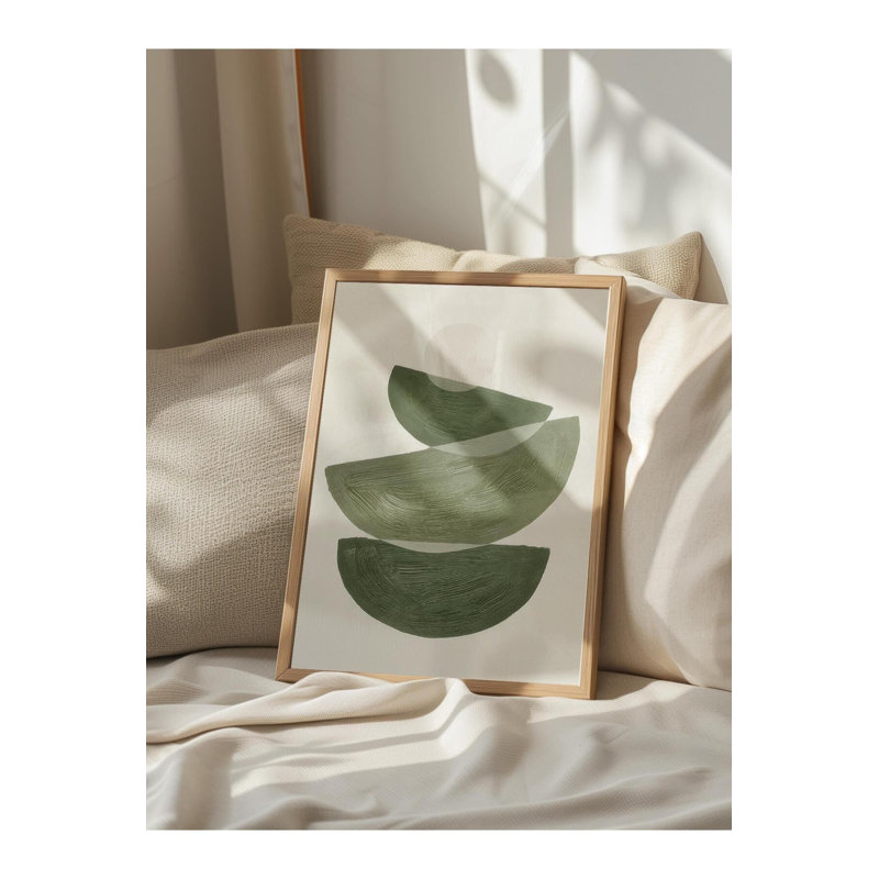 Peinture décorative encadrée