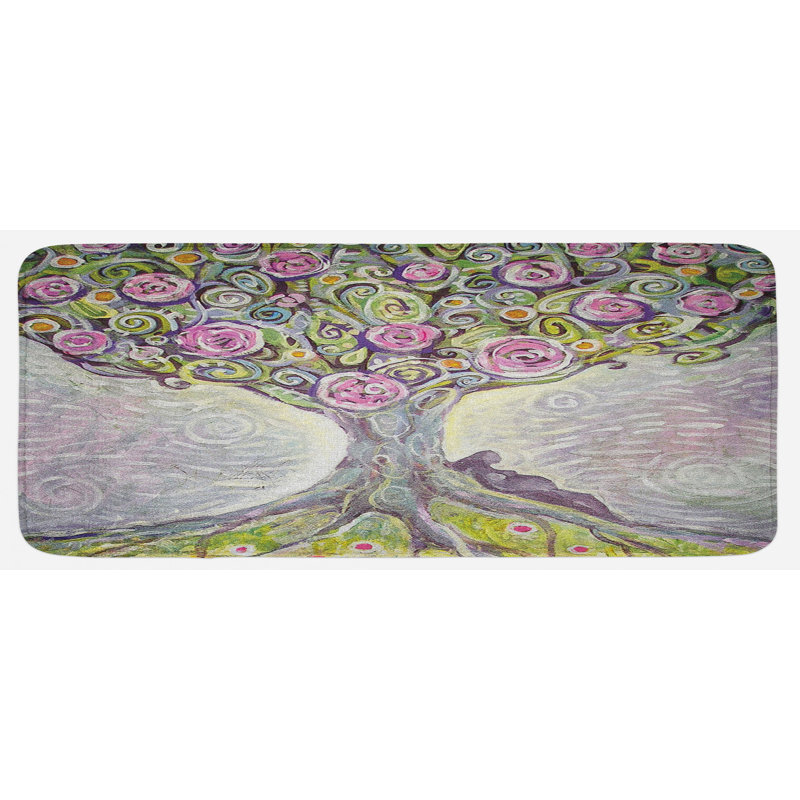 Tapis de cuisine arbre de vie