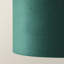 Ajua Linen Blend Drum Lamp Shade ( Slip-On ) in Green-2078214190