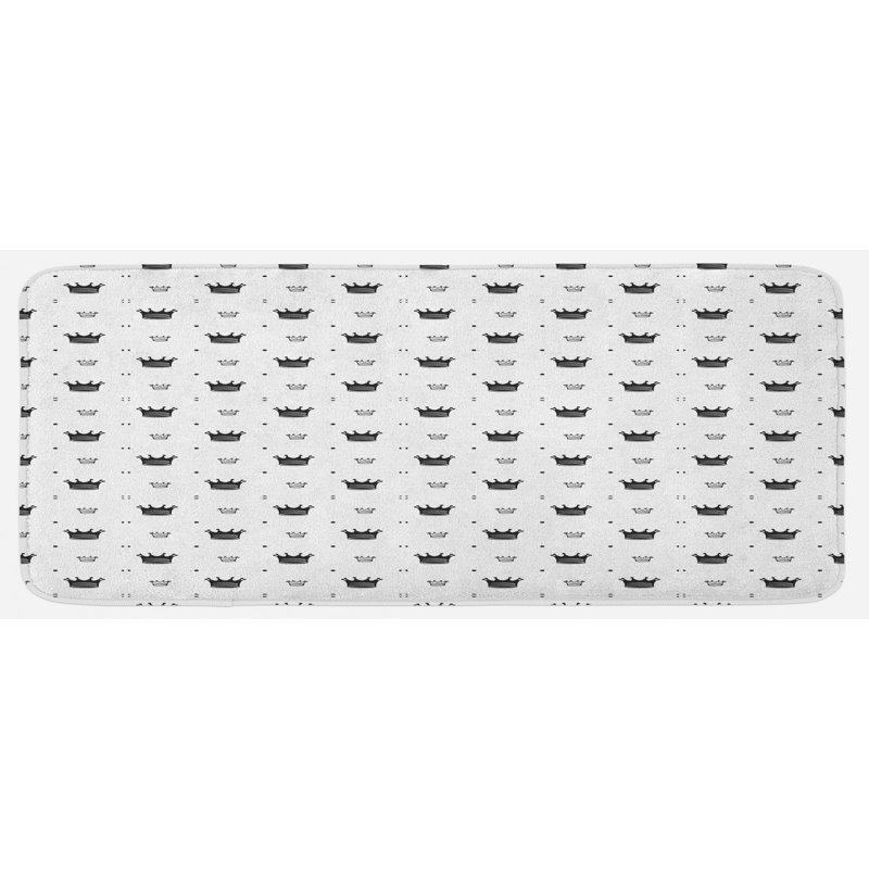 Tapis de cuisine abstrait