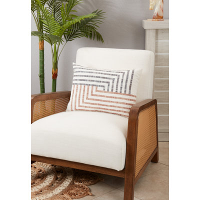 Amore Design Geometric Cotton Pillow Cover