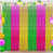 Pink/Green/Yellow selected