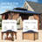 12 Ft. W x 10 Ft. D Metal Patio Gazebo