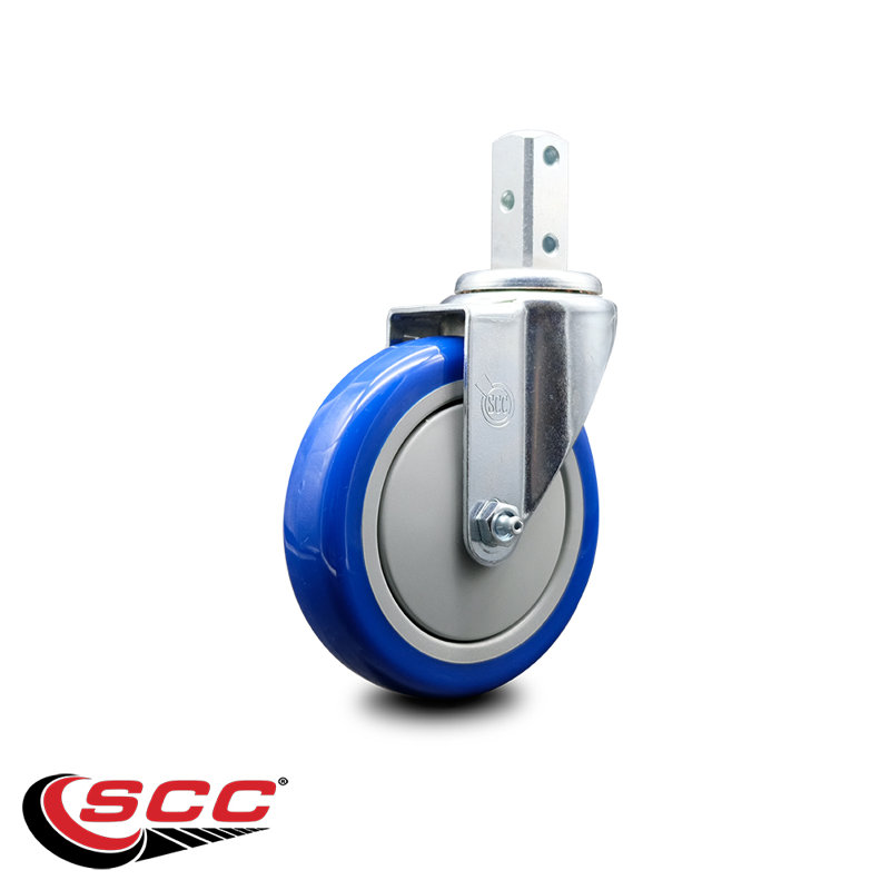 Polyurethane Caster, Blue