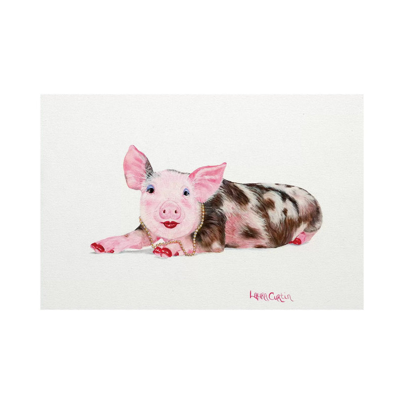 Pearl by Laura Curtin - Wrapped Canvas Gallery-Wrapped Canvas Giclée, 20.32 cm H x 30.48 cm W