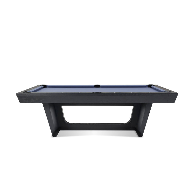 Kaci 8' Slate Pool Table In Black Ash