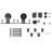 Renin Concorde 37 in. W x 84 in. H Barn Door with Barn Door Hardware