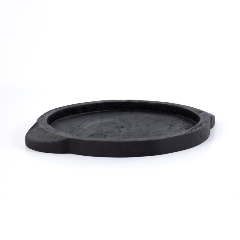 Shamir Solid Wood Tray, Black