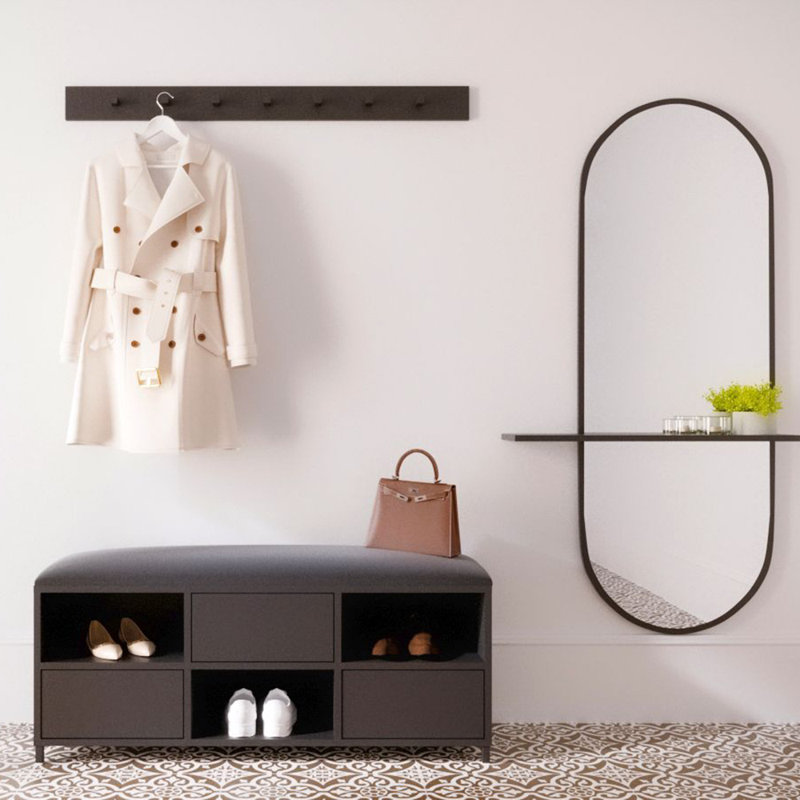 Wall 7 - Hook Coat Rack