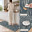Palm Leaf Non-Slip Washable Kitchen Mats