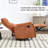 Heat Massage Manual Recliner Chair With Rocker And Swivel-561426458