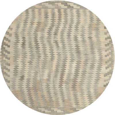 Tapis géométrique olive clair