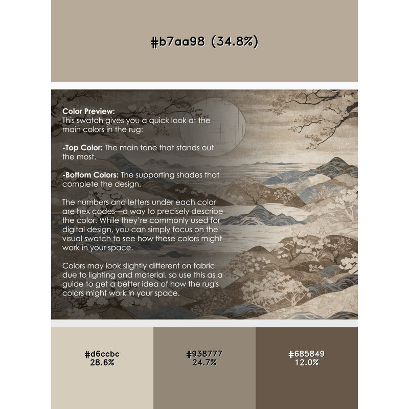 Tapis écarlate Cascade, Rond 5 pi