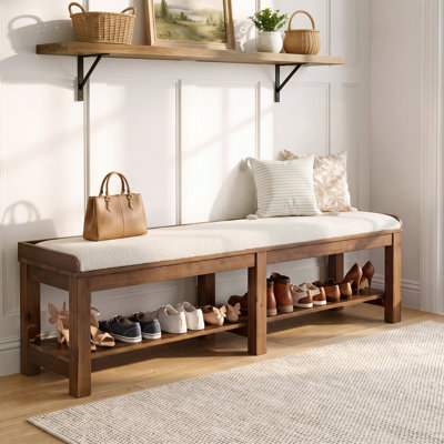Banc de rangement pour chaussures 62,99 po