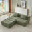 Oversized 3-Seater Compressed Sofa-1816856854