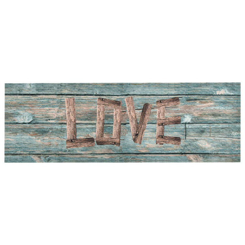 Kolby Love Kitchen Mat, 0.5cm H x 180cm W x 60cm L
