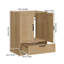 Freestanding Standard Single Vanity Bathroom Vanity With Ceramic Top-1592660397