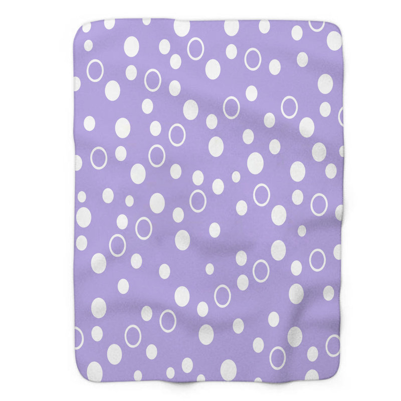 Gentle Holiday Hues - Couverture Sherpa de qualité supérieure 1 pièce, Grand lit