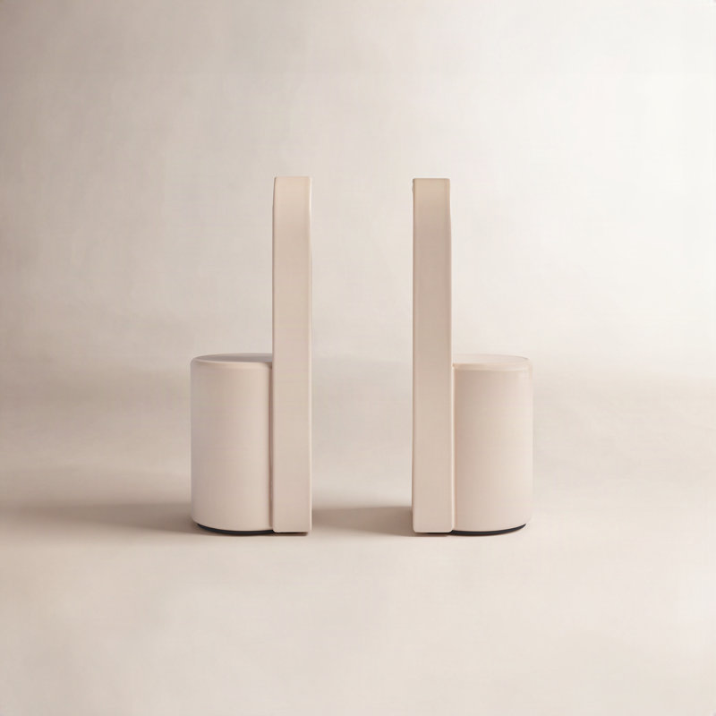 Kettle Office Bookend, Blush