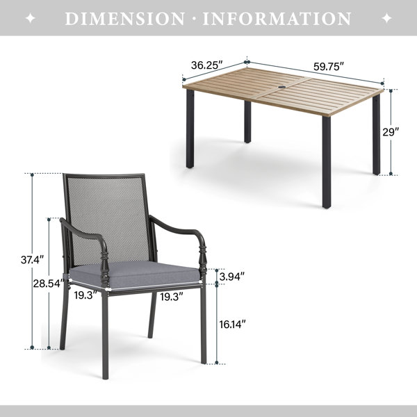 Dimensions du produit