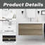 Meuble-lavabo flottant 42 po avec lavabo-1048626902