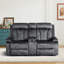 Causeuse inclinable en velours 70,9 po-2029295202