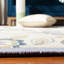 Tapis ivoire en laine crocheté à la main Hollander-21274347