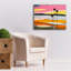  «Where The Palms Sway 1» par Jan Weiss, art mural sur toile, 34 po x 26 po