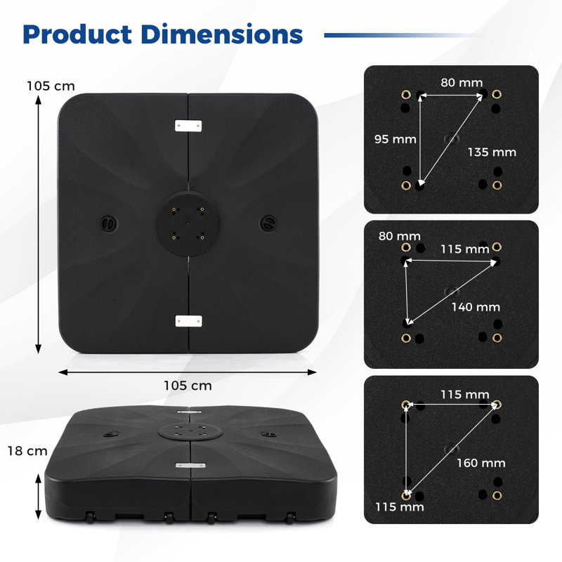 20.4kg Umbrella Base