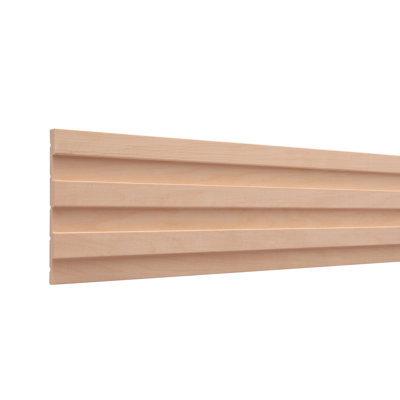 Reeded Hardwood Accent Moulding