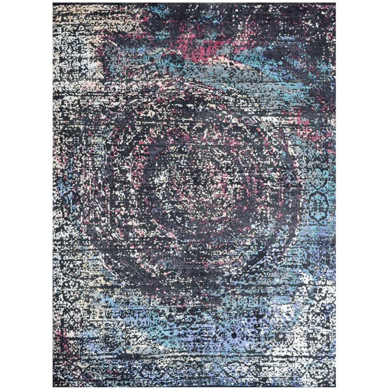 Geometric Hand Knotted 170cm X 240cm Area Rug